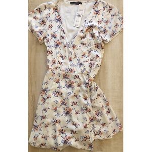 Abercrombie & Fitch Floral Wrap Summer Dress | XS
